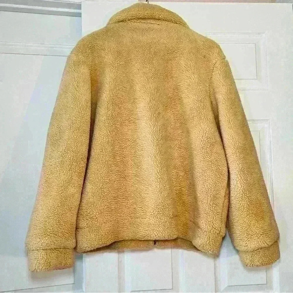 Elodie Teddy Bear Sherpa Full Zip Jacket - Picture 3 of 9